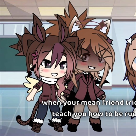 #MAY —> teaching may how to be rude… and then they fell in love 🥹 I need to get a life guys #gacha #fyp #viral #rude