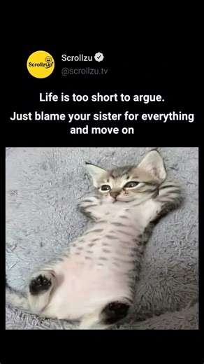 Why Argue When You Can Just Blame Your Sister 😭🤣