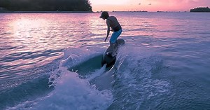 TKO 001 jet-propelled surf board offers a new Kinetic Option