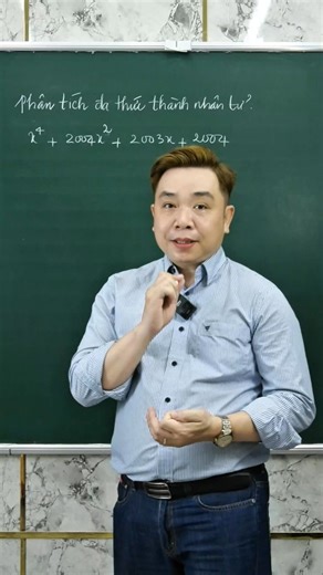PHÂN TÍCH ĐA THỨC THÀNH NHÂN TỬ 😇😇😇 | Thầy Giáo Toán