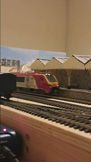 OO gauge Class 221 passing on the Model Railway