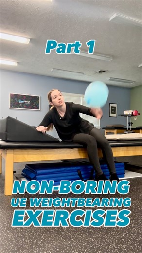 Dr. Arryn Gamble | Neuro Physical Therapist | Concussion Coach on Instagram: "Weight-bearing doesn’t have to be weight-boring… After stroke or neurological injury, muscle tone impacts can be frustrating. Some people experience ⬆️ increased tone (spasticity, rigidity) Others experience ⬇️ decreased tone (flaccidity, joint instability) One strategy that can help regulate tone? 👉 Upper-extremity weight-bearing. Weight-bearing provides proprioceptive and joint compression input to the nervous syste