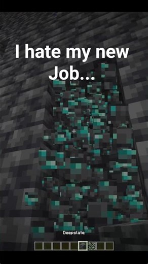 I hate my new Job... #minecraft #shorts