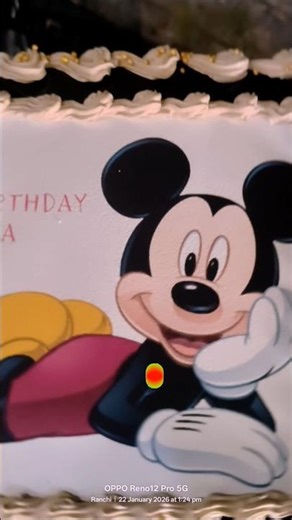 mickey mouse cake kaise banta hai