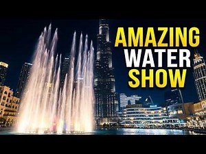 Dubai Fountain 4K | Why This Stunning Water Show Amazes Millions Every Year | Burj Khalifa Dubai
