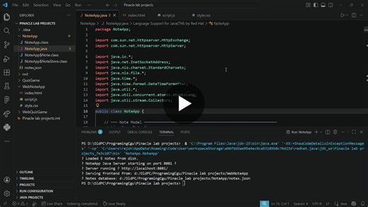 #java #webdevelopment #fullstack #rest #api #html #css #javascript #javadeveloper #programmin #softwareengineering #learning #buildinpublic #pinaclelabprojects | Raj Shekhar Bakshi