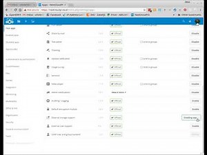 NextCloudPi how to enable and configure external storage