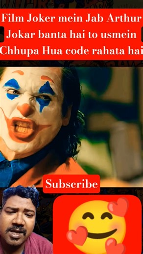 Kya aapne notice kiya? Joker movie mein Arthur ka gradual Joker banne ka process sirf acting #shorts