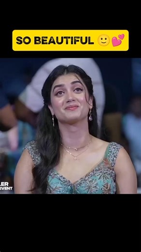 భాగ్యశ్రీ తెలుగు ఎంత క్యూట్ గా మాట్లాడింది ລ້ | Bhagyashree Speech | Andhra King Taluka #shorts