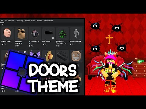 Roblox Avatar Editor DOORS THEME With BLOXSTRAP