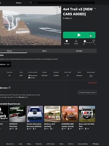 how to join 4x4 trail on roblox