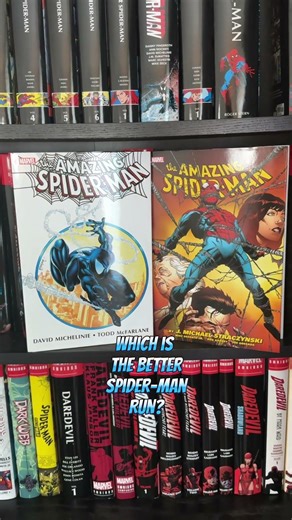 Which is the better Spider-Man comic run: Michelinie or JMS? 🕷️ #spiderman #comics #marvel