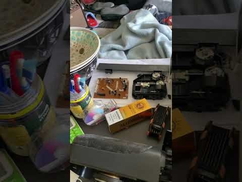 Cleaning my tape deck cd player instruction code verilog learning about circuits and gates in IC’s.