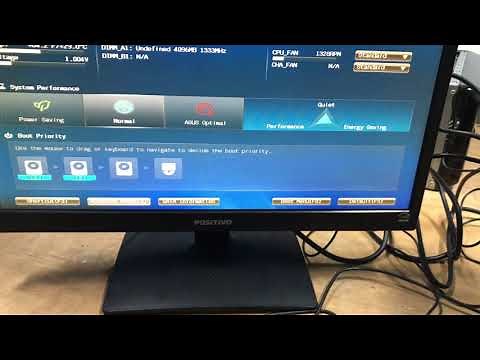 CONFIGURAÇÃO DA BIOS DA PLACA MÃE ASUS H81MC