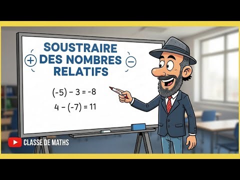 Soustraire des Nombres Relatifs - Méthode & Exemples