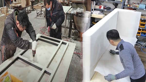 Amazing Crafting of the Perfect Sofa in Traditional Factory