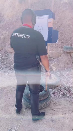 Fire arm instructors. Close combat training on the range-Abdul-Malik Lakay ITA (international training academy) fire arm instructor .