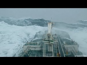 Dangerous Sea Crossing | Ships In Storms | Big Monster Waves 🌊 #storm