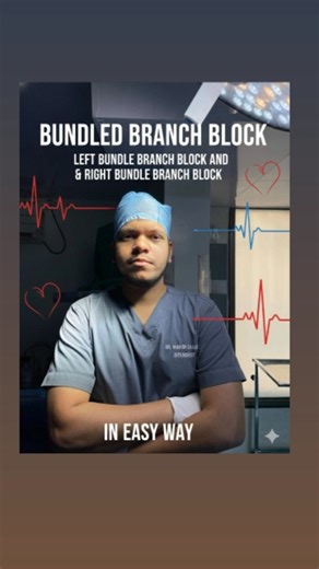 Dr Manish Chaubey on Instagram: "BUNDLE BRANCH BLOCK(LEFT BUNDLE BRANCH BLOCK AND RIGHT BUNDLE BRANCH) IN A very easy language BBB- A bundle branch block (BBB) is a delay or blockage in the heart's electrical pathways (bundle branches) that coordinate ventricle contraction, causing the left and right sides to beat out of sync, sometimes making it harder to pump blood effectively, though often causing no symptoms and requiring no treatment unless an underlying heart condition is present Types:- R