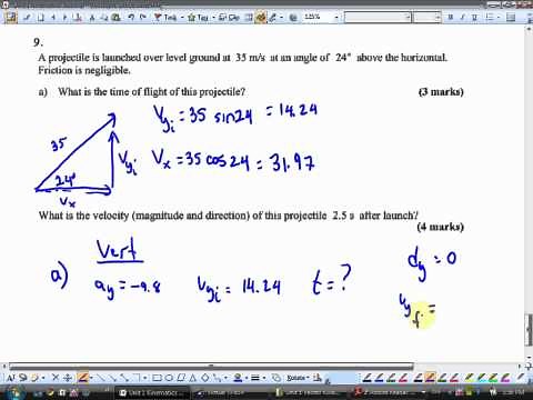 Physics 12 Kinematics Tutorial