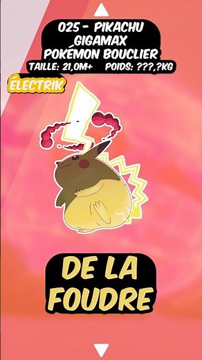 025 - Pikachu GIGAMAX - Pokémon Shield #pokemon