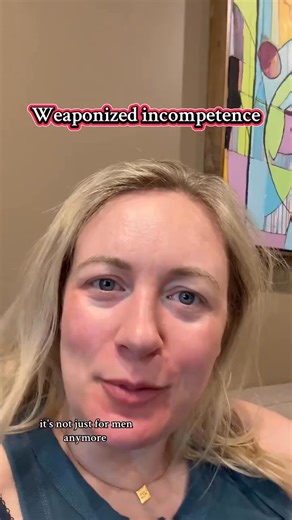 How to use weaponized incompetence 😼 #tutorial #lifehack #familylife | farideh