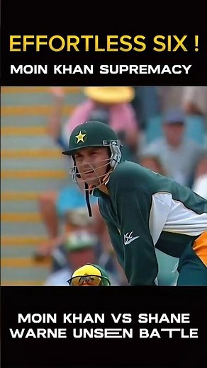 Shane warne vs Moin Khan #cricketshorts#yt #pakistanicricketer