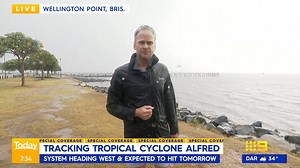 74K views · 450 reactions | Tropical Cyclone Alfred is heading toward the coast at a steady seven kilomtres per hour. Senior meteorologist Sarah Sculley from the Bureau of Meteorology joined TODAY to tell us what to expect. #9Today #CycloneAlfred | Special coverage on Channel 9 and 9Now STREAM HERE: https://stream.9now.com.au/UZBLIaGqtRb | TODAY | Facebook
