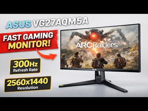 ASUS TUF 1440P 300Hz Monitor at $200 - Budget Beast?