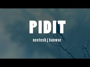 Nitesh Jung Kunwar's song "Pidit" full lyric video