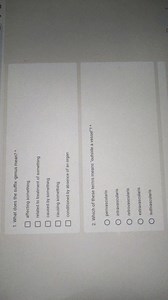 1. What does the suffix-genus mean? *affecting somethingrelat... | Filo