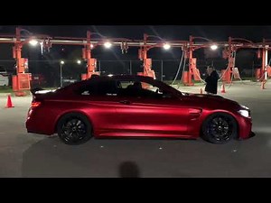 BMW 435i pops & flames 🔥