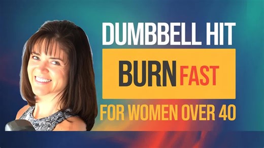 2025.12.22 【Fab & Fit Over 40 & Beyond with Rhoda】🔥燃脂🔥哑铃高强度间歇训练｜女性居家全身燃脂