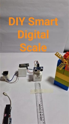 DIY Smart Digital Scale | #science #shorts #scienceexperiment #experiment #trending #technology