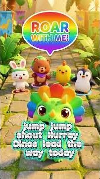 Dino Stomp Parade 🦖 The Brave March | Jungle Rhythm & Dino Power for Little Heroes! ✨🏛️