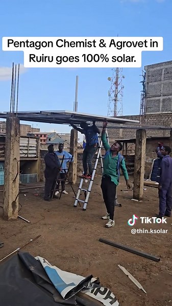 client goes 100% solar.0721864562 #thankyou #leadingsolarcompanyinkenya #bestsolarcompanyinkenya #solarsystem #thinksolartechnics