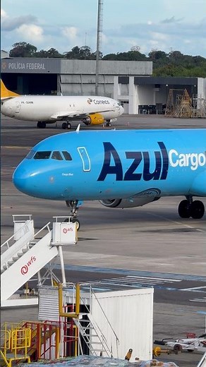 Cargo Blue “PS-AJA” da Azul Cargo Express em Manaus