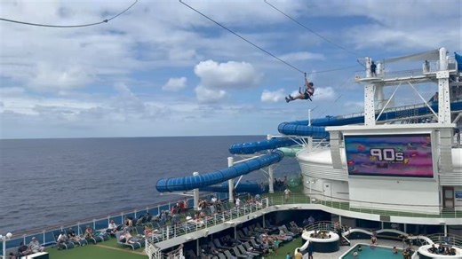 Cruise Crazed Fam on Instagram: "Carnival Adventure’s Flying Fox!!! Full Carnival Edge video on YouTube now!! #cruising #cruise #edge #edgeadventurepark #carnivaladventure #carnivalencounter #flyingfox #zipline #cruise #cruiseship #flying #travel #cruisetok #cruiselife #ships #cruiseblogger #cruiseaddict #cruisetravel #cruisers #carnival #carnivalcruise #carnivalaustralia #carnivalcruiselineau #carnivaloz #choosefun @carnivalcruiselineau @carnival @terry_at_sea"