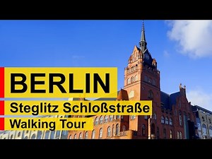 Berlin Steglitz Walking Tour: Rathaus to Goerz-Höfe via Schloßstraße