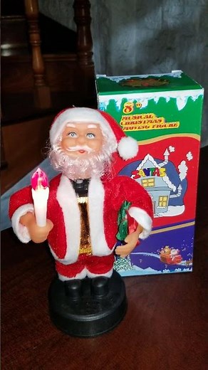 8" Musical Christmas Moving Figure - Newer model