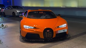 3.9 million dollars Bugatti Chiron spotted in Dubai