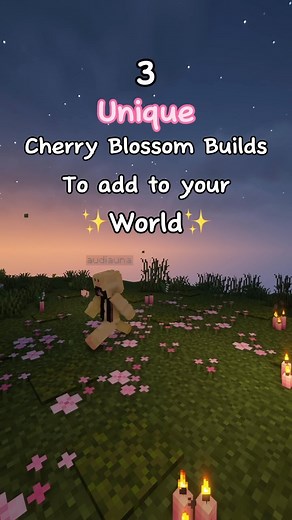 Audiauna | Minecraft Build Ideas 🌸 ~ Fun fact this is one of my favorites. I’m so excited to have finally made a instagram account (:#minecraft... | Instagram