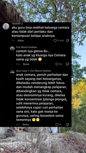 Sifat Anak di Sekolah: Cerminan Suasana Keluarga di Rumah?