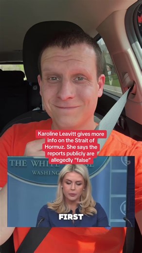 Karoline Leavitt gives more information about the Strait of Hormuz. She says what Iran has said privately differs from what is being said publicly. — she says the reports publicly are allegedly “false” I trust Trump will make sure it stays open regardless. That’s where I stand 🫡🇺🇸 #trump #maga #donaldtrump #fyp #republican