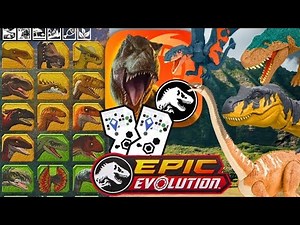 ¡JURASSIC WORLD EPIC EVOLUTION! | CÓDIGOS DE ADN | Jurassic World Facts #epicevolution