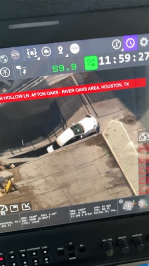 Vehicle Left Dangling After Apparent Partial Parking Garage Collapse! #BreakingNews #collapse #car #parkinggarage | ABC 13 - Tammy Rose