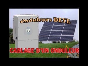 Câblage d’un onduleur hybride DEYE monophasé avec fonction BACKUP