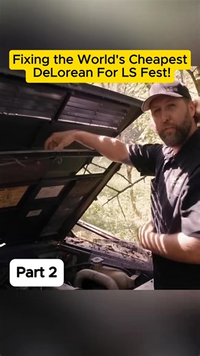 Fixing the World's Cheapest DeLorean For LS-p2#rebuild #abandoned #roadworthy #fyp #oldcar | Ls Engines Rebuild
