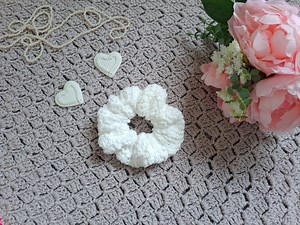 Crochet Easy Scrunchie Free Pattern