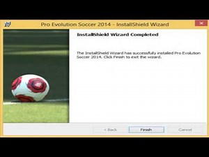 كيفية تسطيب لعبة pes 2014